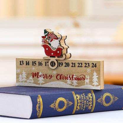 Holz Adventskalender Dekoration Brehn