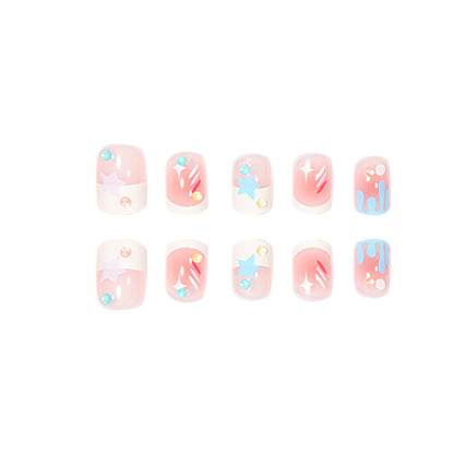 Kreatives Press-On Nagelkunst Set Brehn
