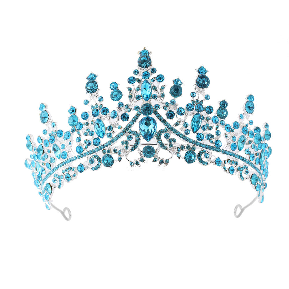 Damen Strass Tiara mit funkelnden Edelsteinen Brehn
