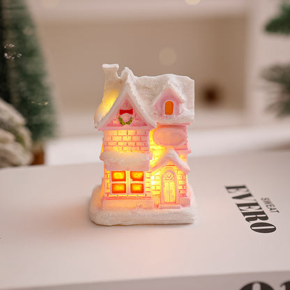 Beleuchtetes Weihnachtsdorf Haus Deko Brehn