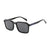 Damen Premium Sonnenbrille mit modernem, kissenförmigem Rahmen und polarisierten Gläsern Brehn