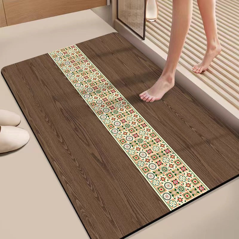 Dekorative Memory Foam Badematte Brehn
