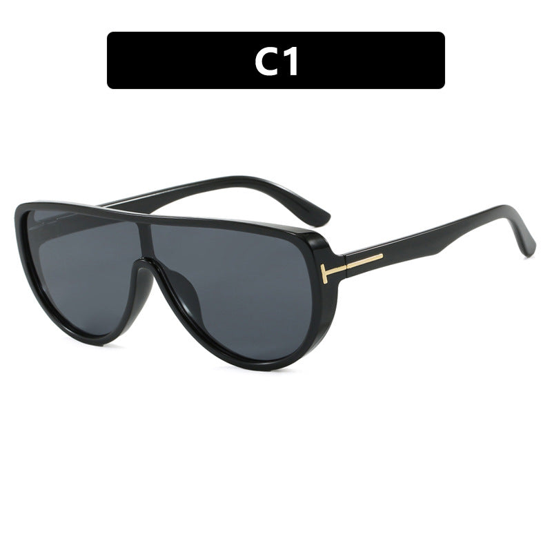 Damen elegante Oversized-Sonnenbrille mit markantem Design und UV-Schutz Brehn