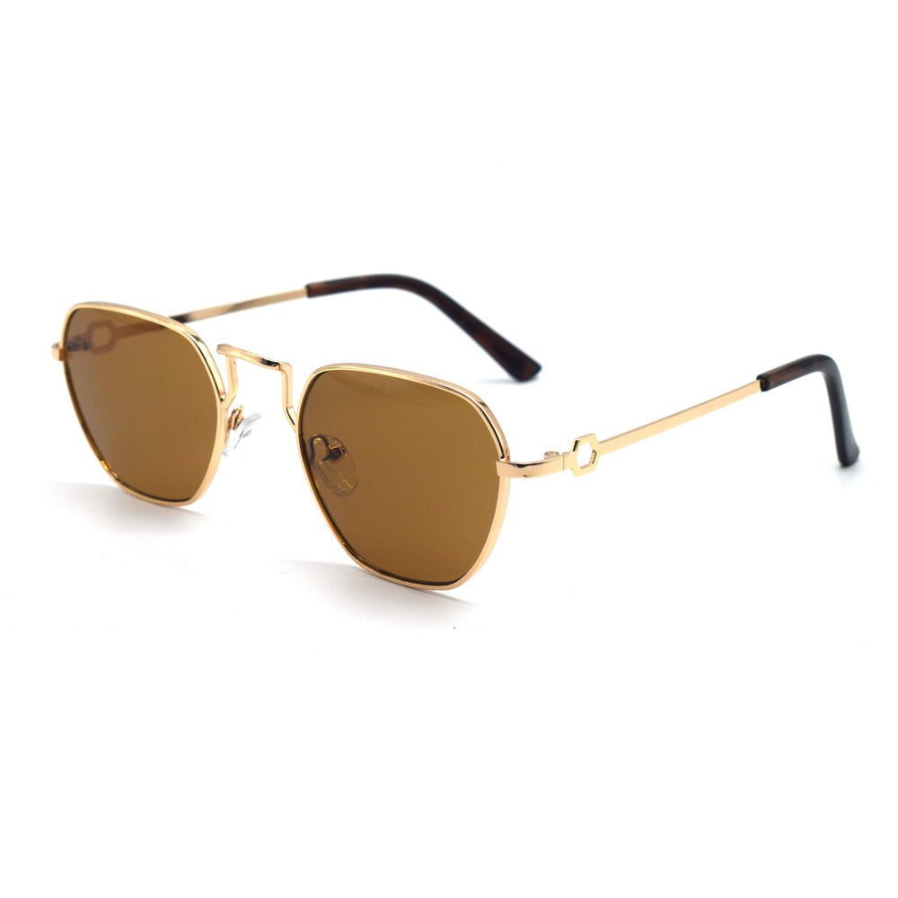 Vintage-inspirierte geometrische Rahmen-Sonnenbrille Brehn