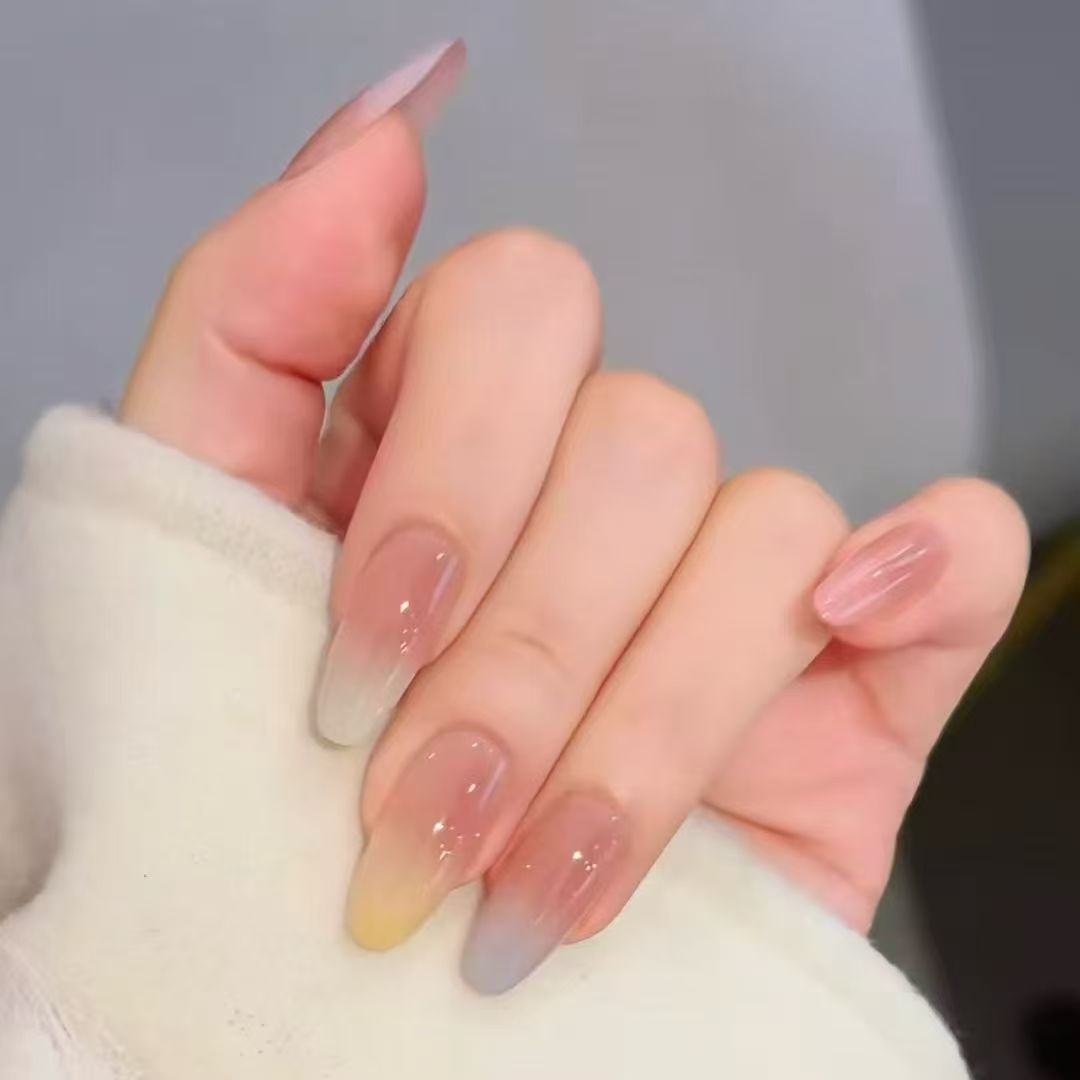 Verspielt Hase-Themen Press-On Nagelkunst Set Brehn
