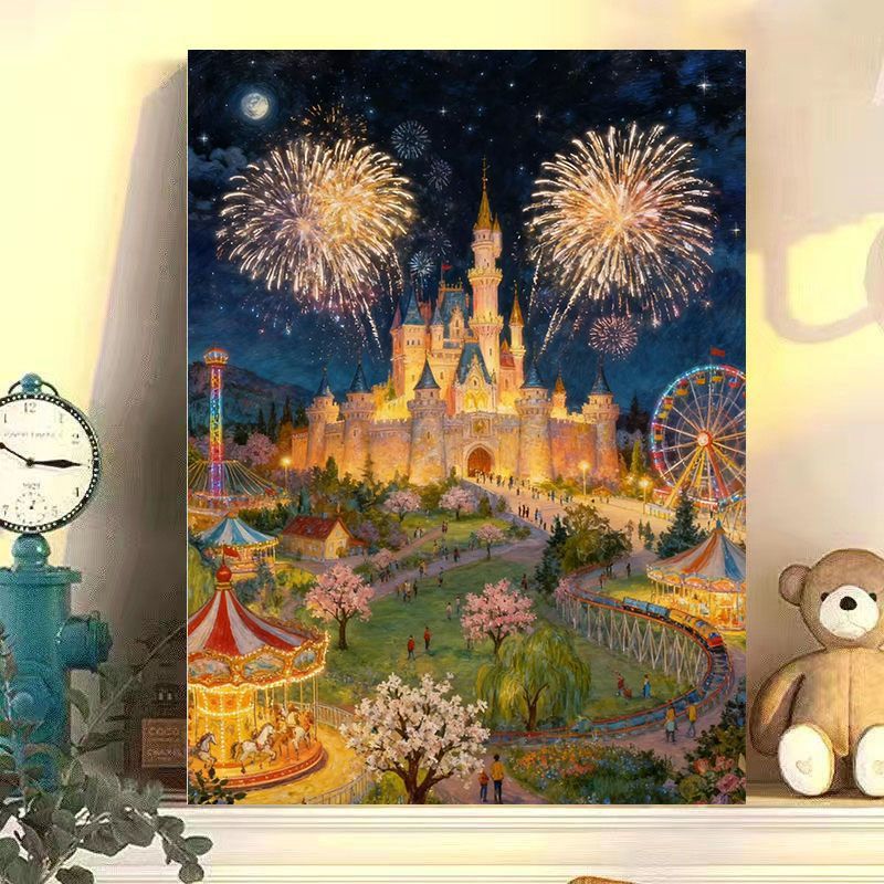 Fantasy Park Abenteuer Wandkunst Brehn
