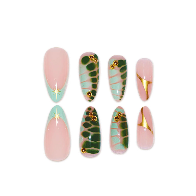 Premium Künstlerische Gel Nagelkunst Verlängerungen Brehn