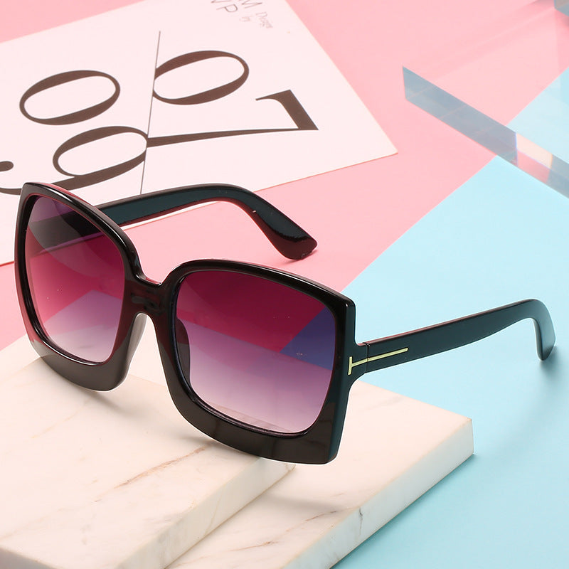 Oversized Fashion Gradient Sonnenbrille Brehn