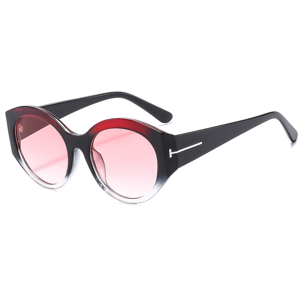 Damen Cat-Eye Sonnenbrille mit extravagantem Rahmen und UV-Schutz Brehn