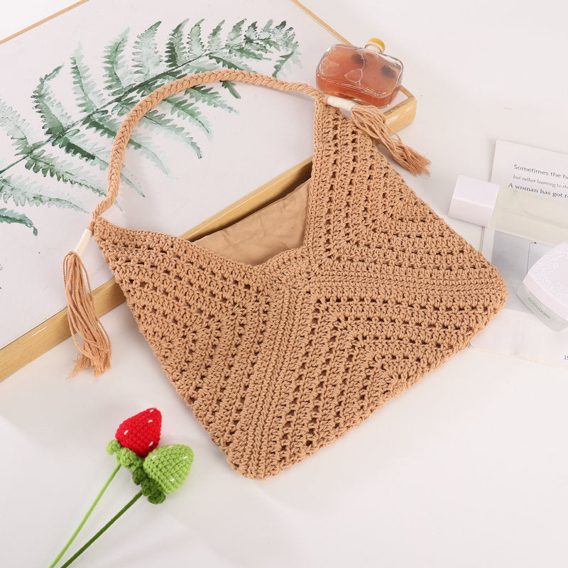 Handgefertigte Makramee-Tasche Brehn