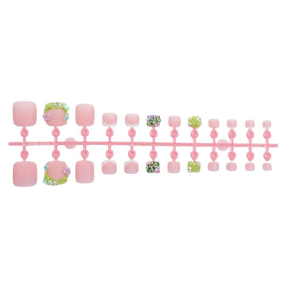 Floral Design Press-On Nails Set Brehn 1788496077