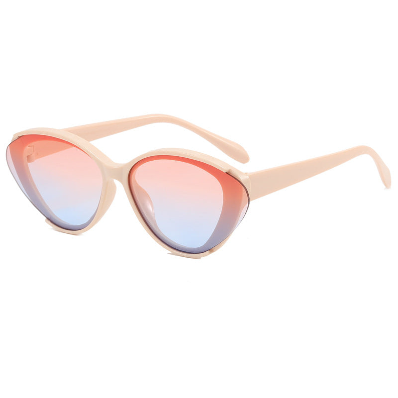 Damen Oversized Sonnenbrille mit Farbverlauf Brehn