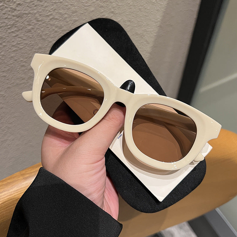 Damen trendige oversized Sonnenbrille mit markantem Design Brehn