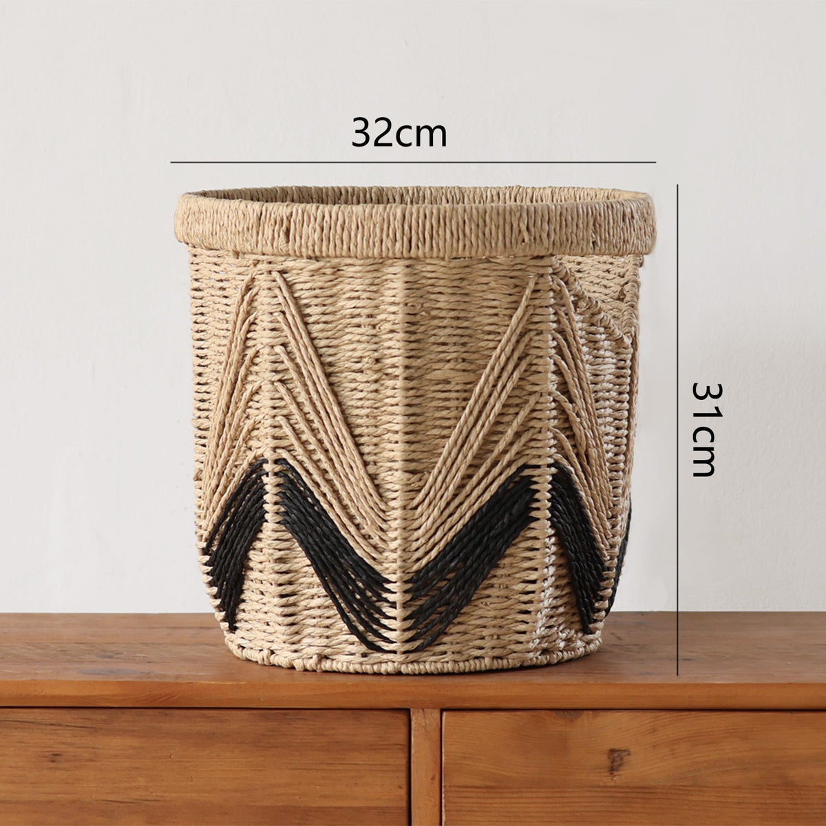 Henkeltasche aus geflochtenem Naturmaterial Brehn