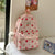 Verspielter Erdbeerprint Rucksack