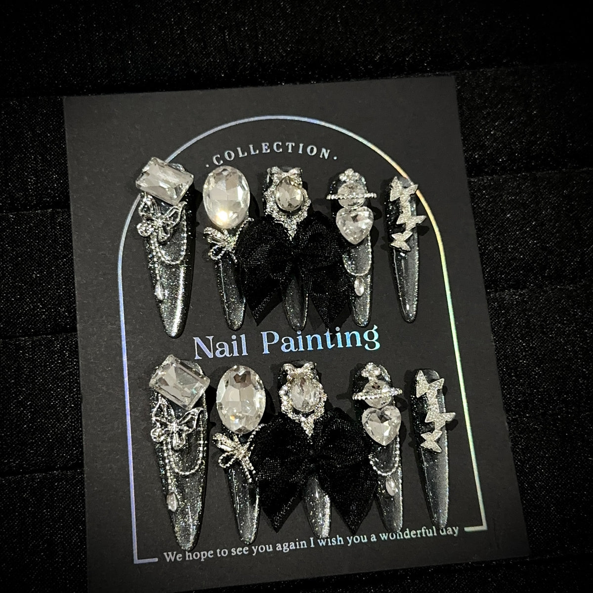 Luxuriöses Statement-Nagelkunstset