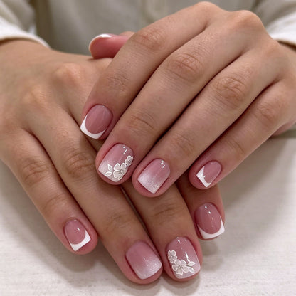 Elegante florale Acryl-Nagelkunst-Verstärkungen Brehn 1789915593