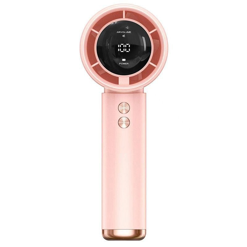 Damen Tragbarer Handventilator mit digitales LCD-Display Brehn