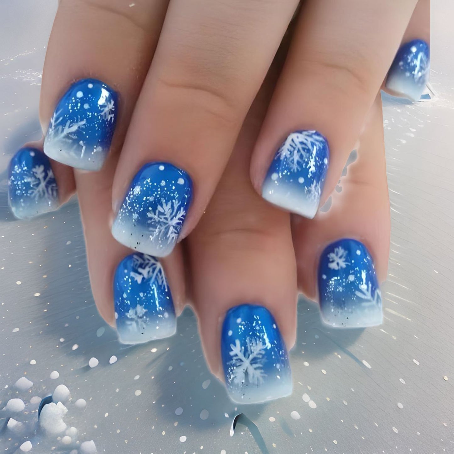 Winter Wonderland Nagelkunst Brehn
