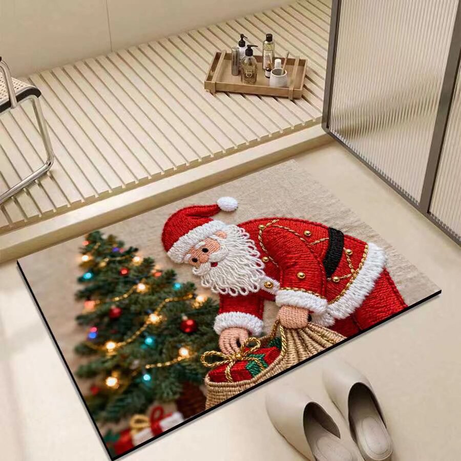 Weihnachtliches Eingangsmatte Brehn