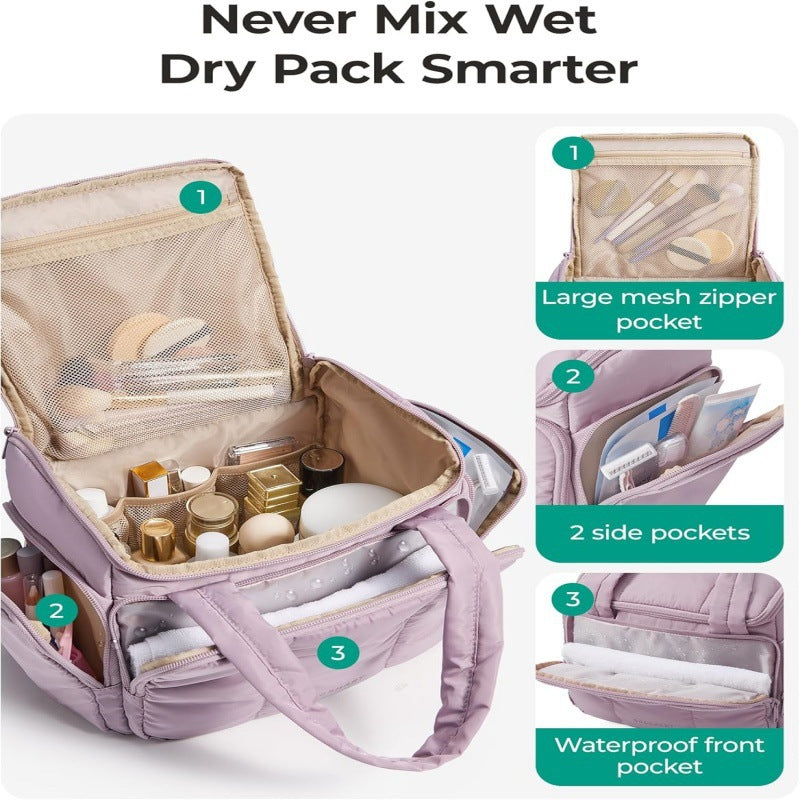 Isolierte Mehrfachtasche Lunch Tote Brehn