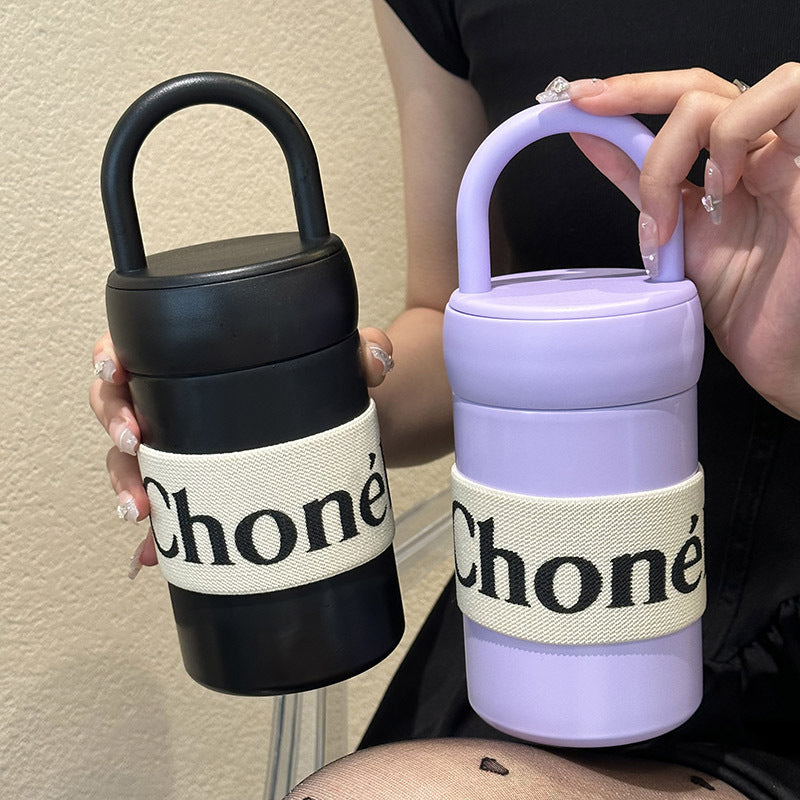 Damen Multifunktionale Thermotasse mit praktischem Tragegriff Brehn