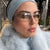 Damen modische Sonnenbrille mit innovativem Design und komfortablem Sitz Brehn