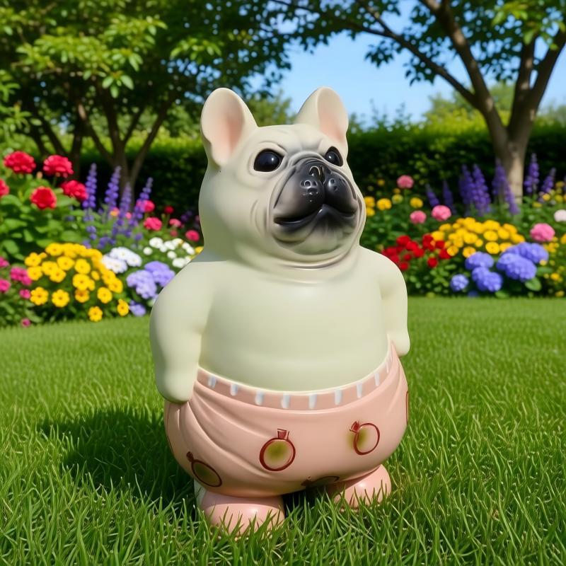 Lustige Hundefigur Brehn