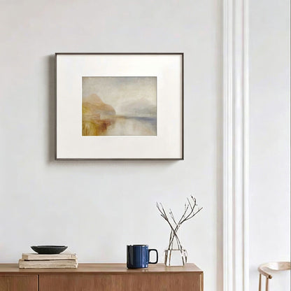 Gerahmter Landschaft Leinwand Kunstdruck