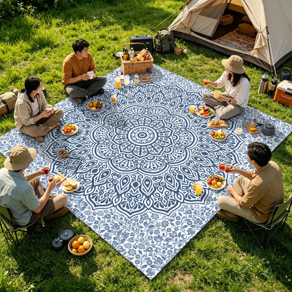 Mandala Design Strandmatte Brehn