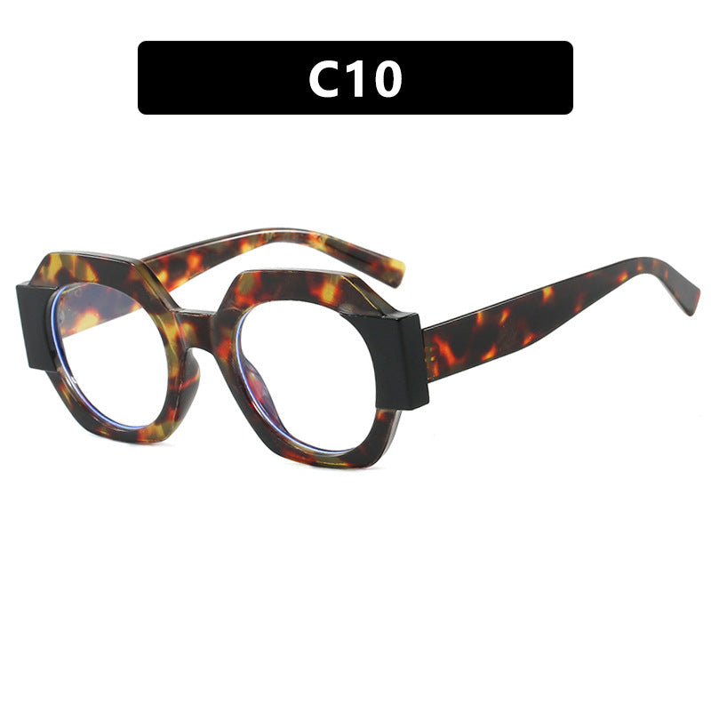 Damen trendige Sonnenbrille im hexagonalen Design Brehn