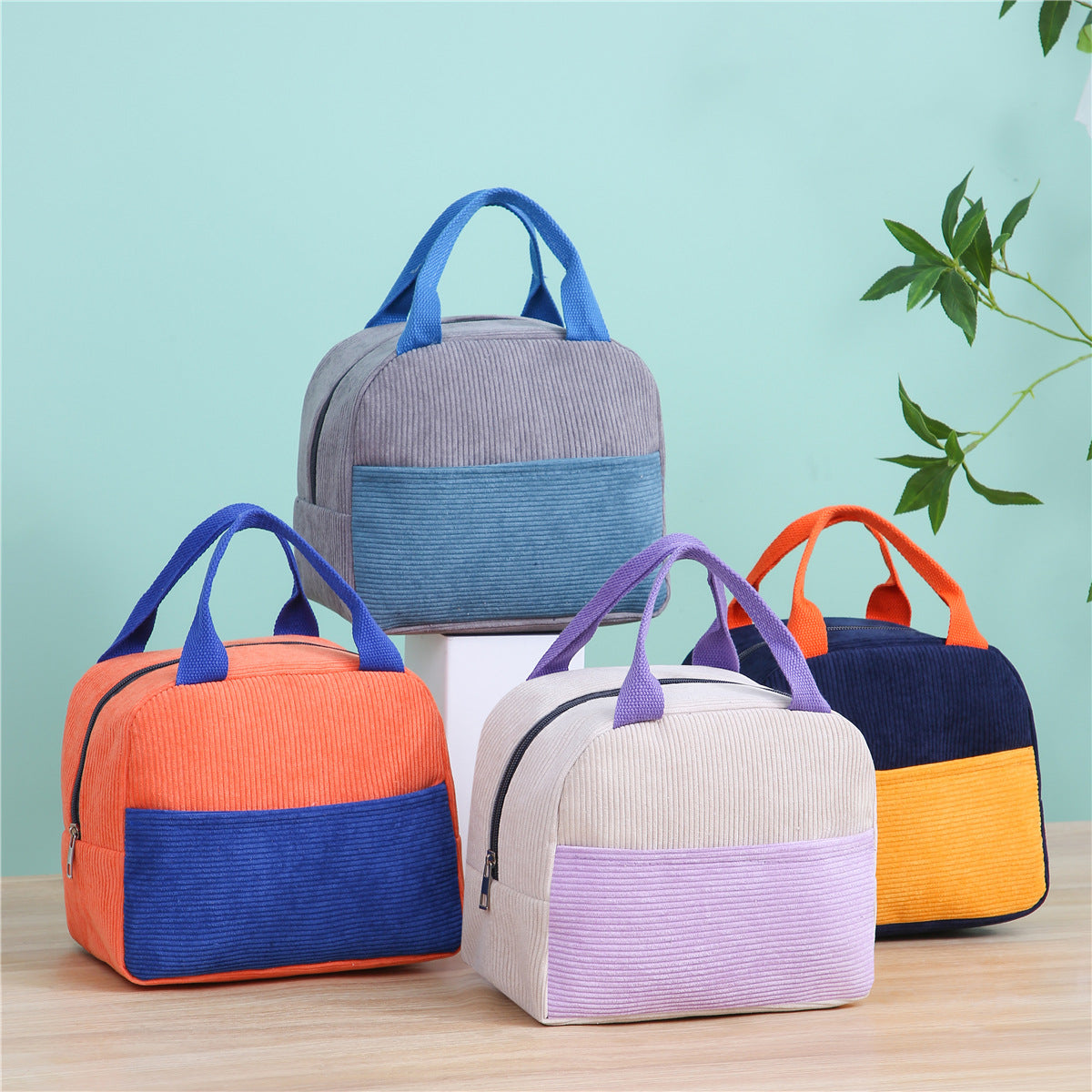 Stylische isolierte Lunch-Tasche Brehn