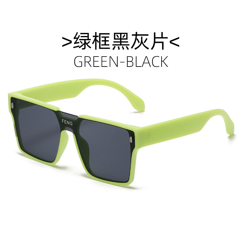 Damen modische quadratische Sonnenbrille im urbanen Stil Brehn