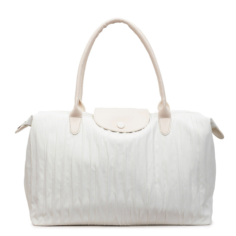 Damen Modische Reisetasche mit eleganter Faltenoptik Brehn