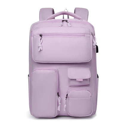 Multi-Pocket Vielseitiger Rucksack Brehn