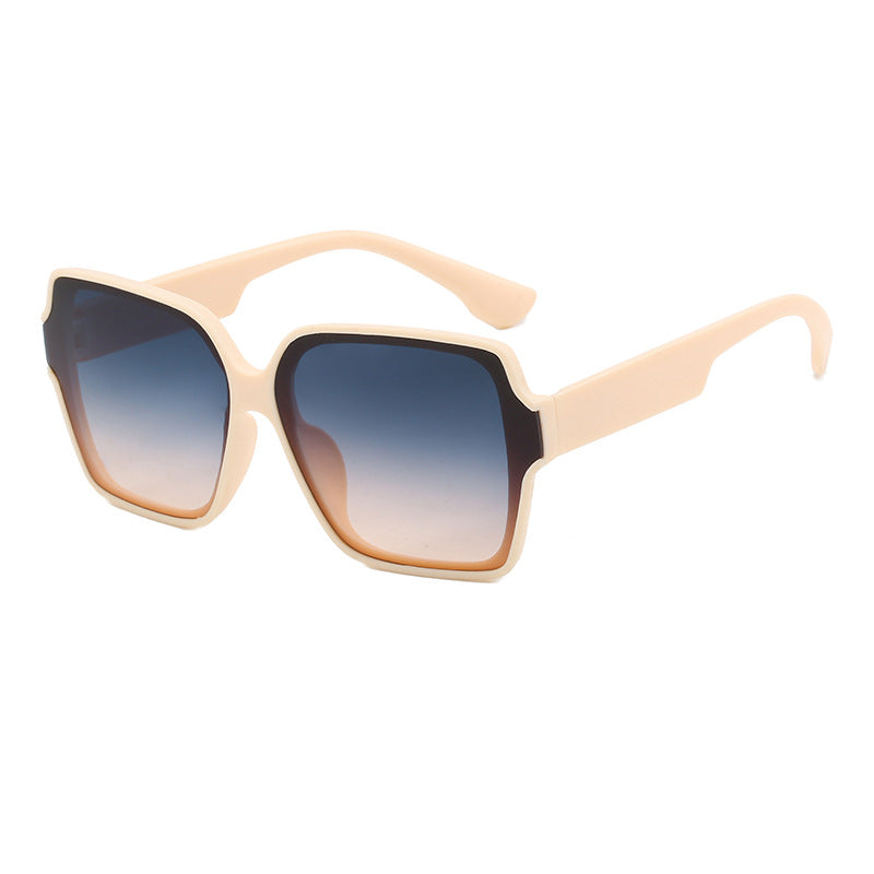 Damen quadratische Sonnenbrille mit einzigartigem, stilvollem Rahmen Brehn