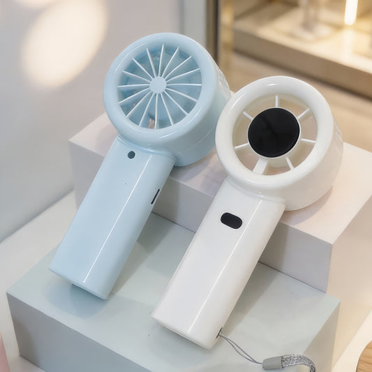 Damen Tragbarer Mini-Ventilator mit USB-Ladefunktion und flexiblem Design Brehn