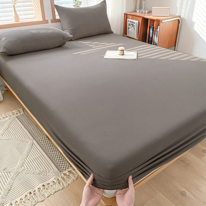 Extra-tiefes Elastisches Jersey-Spannbettlaken mit rutschfester Eckenzugabe