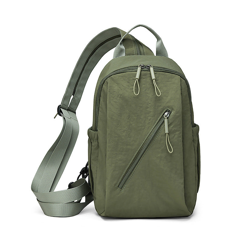 Kompakte Mehrfach-Taschen Sling-Rucksack