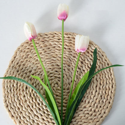 Dekorative Kunsttulpenstielarrangement