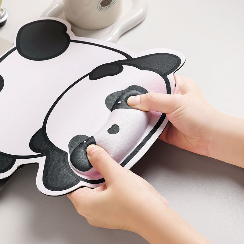 Süßes Panda-Themen Ergonomische Handgelenkstütze Mauspad