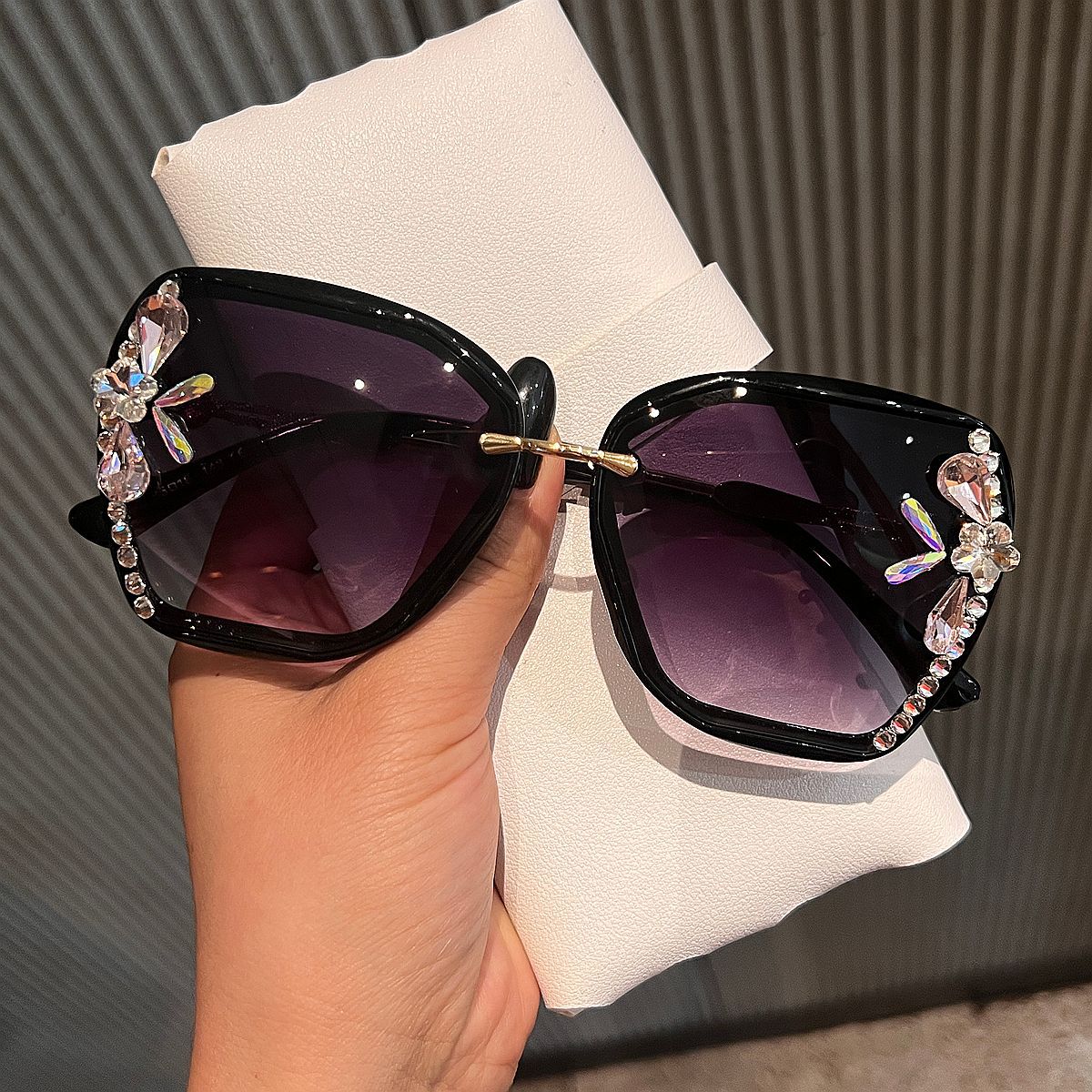 Damen Schmucksteine Sonnenbrille Brehn
