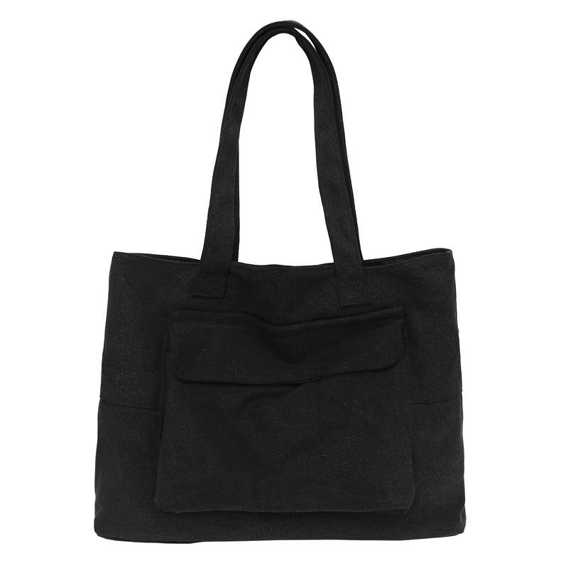 Geräumige Multifunktions-Tote mit vielen Taschen