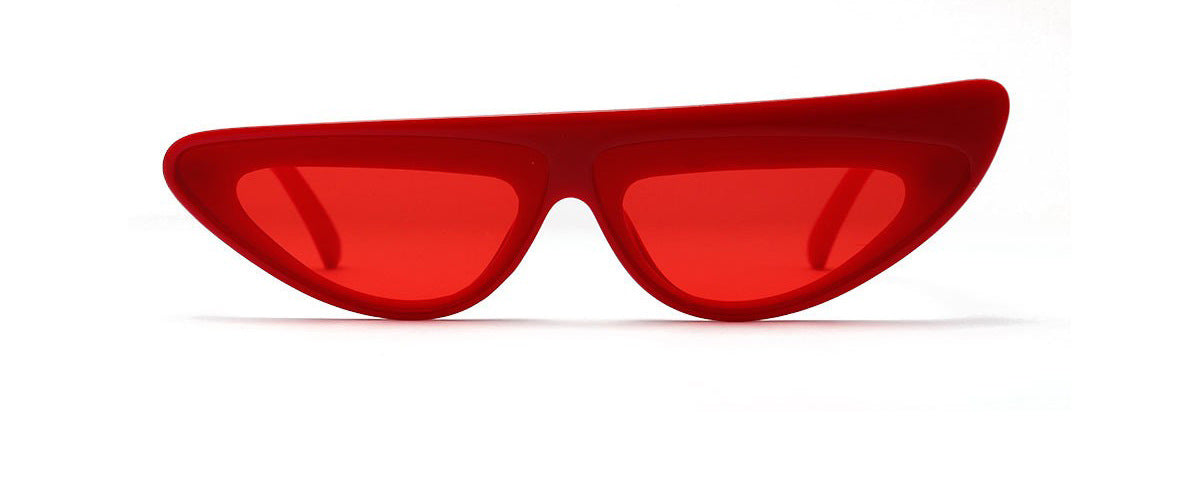 Damen Cat-Eye Sonnenbrille mit angesagtem asymmetrischen Design Brehn