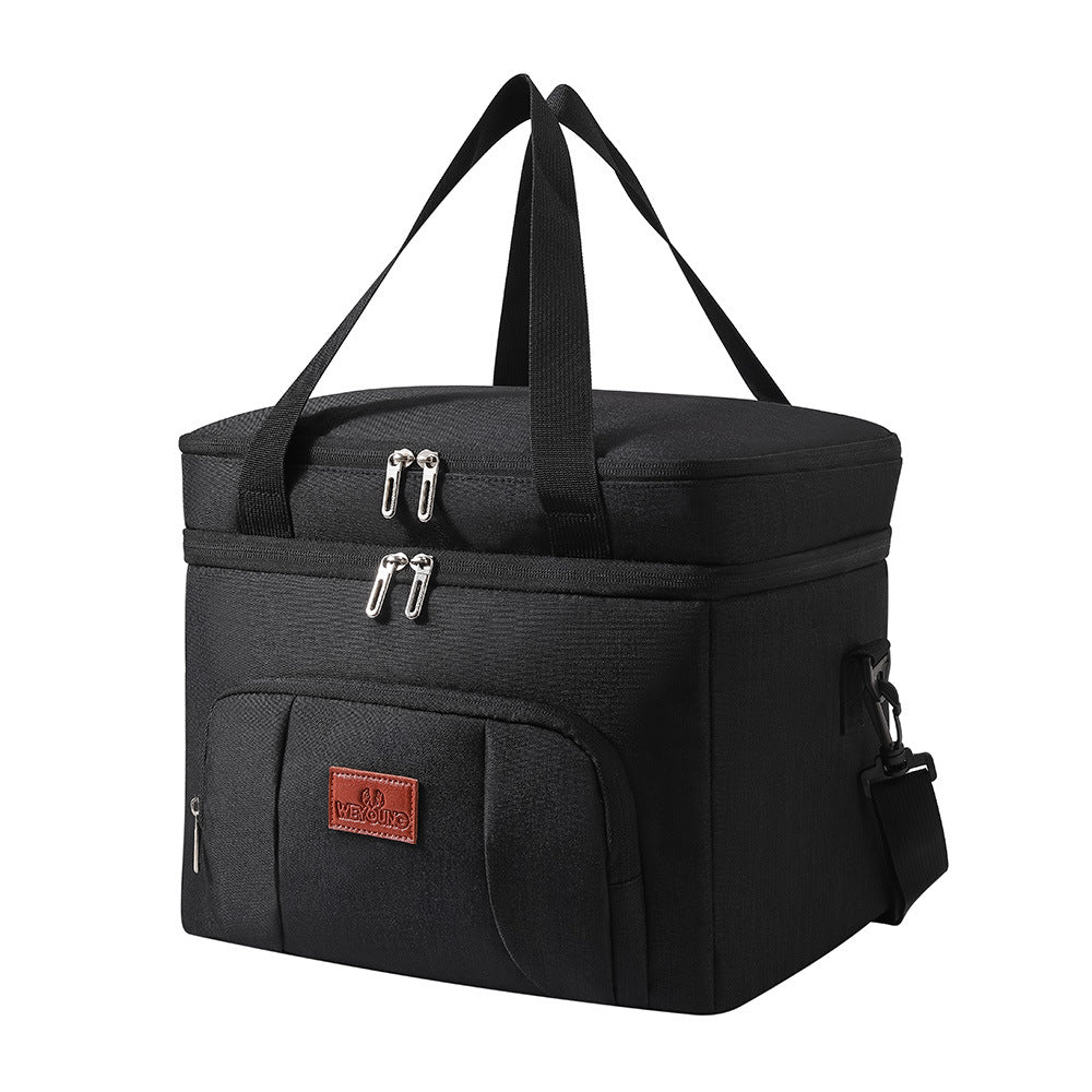 Damen Isolierte Picknick-Tasche mit zwei separaten Fächern Brehn