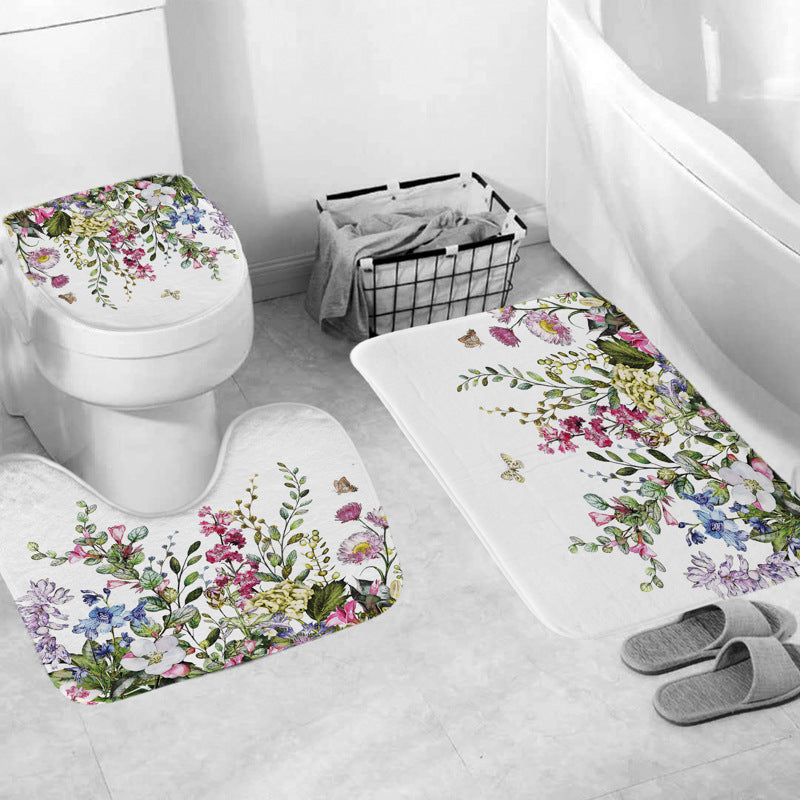 Blattige botanische Badezimmer-Ensemble Brehn