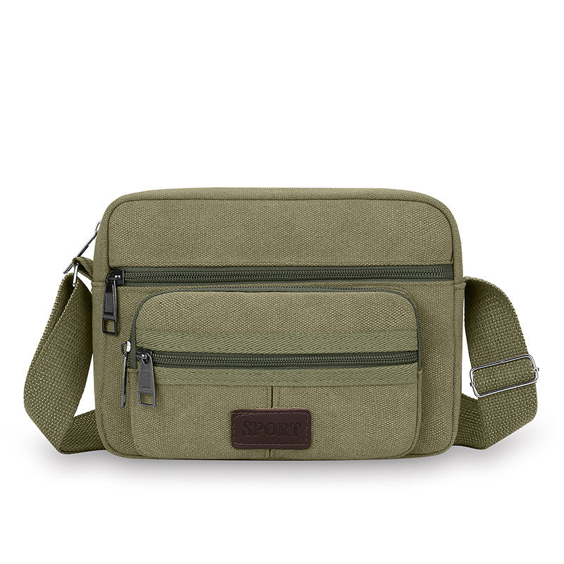 Vielseitige Multi-Taschen Sling Bag Brehn