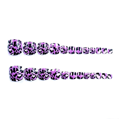 Trendige Leopard-Print-Nagelkunst-Aufkleber Brehn