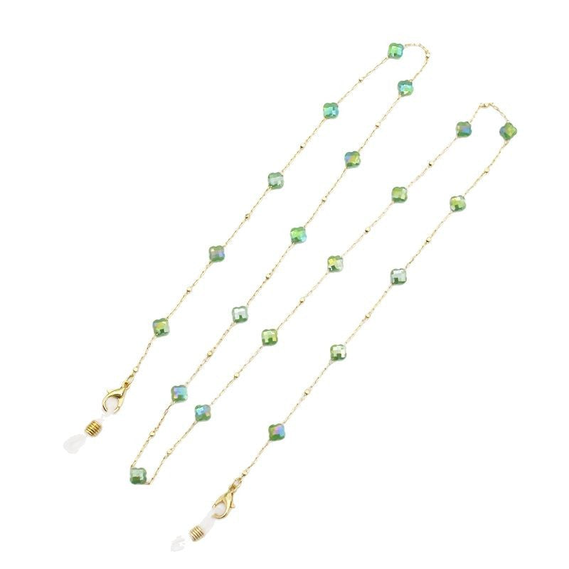 Elegante, kristallgestaltete Brillenband Brehn