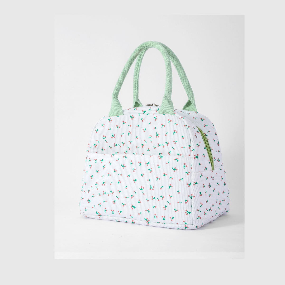 Isolierte Blumige Lunch Tasche